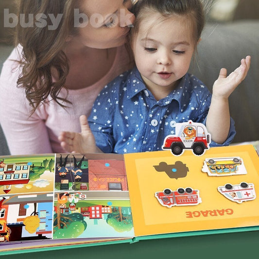 Baby-Alphabetisierungsbuch-Aufkleberspielzeug