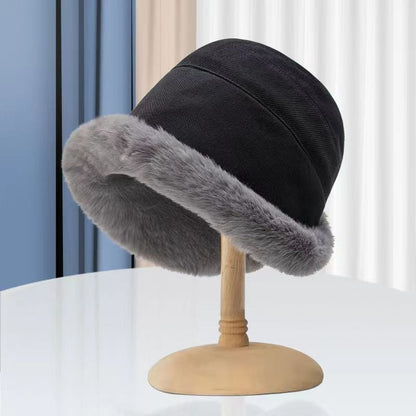 🎁Vorzeitiger Weihnachtsverkauf – KAUFEN SIE 2, ERHALTEN SIE 20 % RABATT ✨-Extraordal Plus Velvet Thickened Bucket Hat